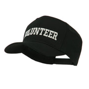 Volunteer Wording Embroidered Cap