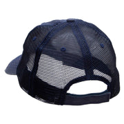 1 More Rep Embroidered Low Profile Special Cotton Mesh Cap - Navy OSFM