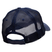 1 More Rep Embroidered Low Profile Special Cotton Mesh Cap - Navy OSFM