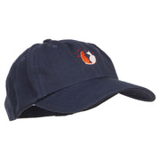 Love Cats Heart Embroidered Low Cap