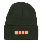 Vietnam Campaign Ribbon Embroidered Long Beanie