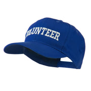 Volunteer Wording Embroidered Cap