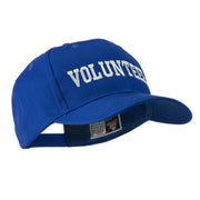 Volunteer Wording Embroidered Cap