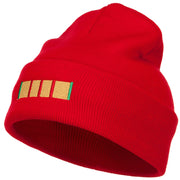 Vietnam Campaign Ribbon Embroidered Long Beanie