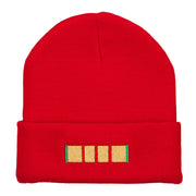 Vietnam Campaign Ribbon Embroidered Long Beanie