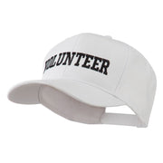 Volunteer Wording Embroidered Cap