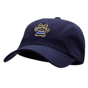 Paw Cop Embroidered Washed Cap