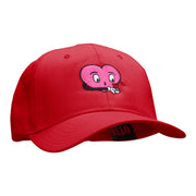 Love Struck Embroidered Solid Low Profile Cap