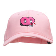 Love Struck Embroidered Solid Low Profile Cap