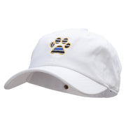 Paw Cop Embroidered Washed Cap