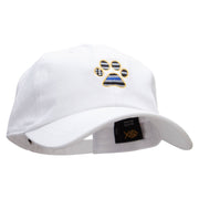 Paw Cop Embroidered Washed Cap