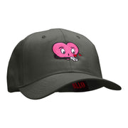 Love Struck Embroidered Solid Low Profile Cap