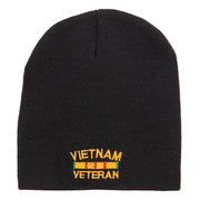 Vietnam Veteran Embroidered Short Beanie