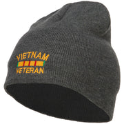 Vietnam Veteran Embroidered Short Beanie