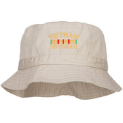 Vietnam Veteran Embroidered Bucket Hat