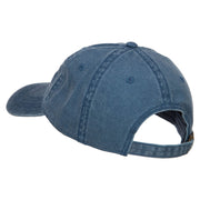 Vietnam Veteran Embroidered Washed Cap