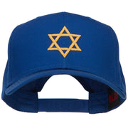 3D Star of David Embroidered Twill Cap