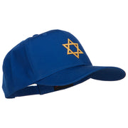 3D Star of David Embroidered Twill Cap