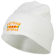 Vietnam Veteran Embroidered Short Beanie