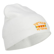 Vietnam Veteran Embroidered Short Beanie