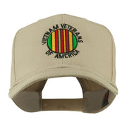 Vietnam Veterans of America Badge Embroidered Cap