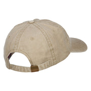 Vietnam Veteran Embroidered Washed Cap