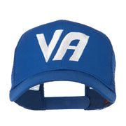 VA Virginia State Embroidered Cap