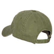 Vietnam Veteran Embroidered Washed Cap