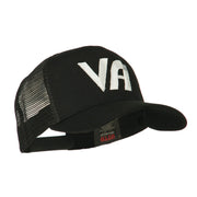 VA Virginia State Embroidered Cap