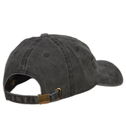 Veteran Dad Embroidered Washed Cotton Twill Cap