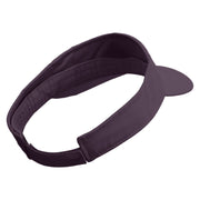 Mario Rainbow Star Embroidered Brushed Sports Visor - Purple OSFM