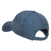 Navy Veteran Letters Embroidered Washed Cap