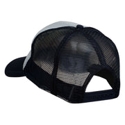 Vote with Stars Embroidered Foam Mesh Back Cap