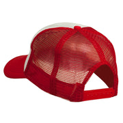 Vote with Stars Embroidered Foam Mesh Back Cap