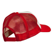 Vote with Stars Embroidered Foam Mesh Back Cap