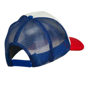 Vote with Stars Embroidered Foam Mesh Back Cap