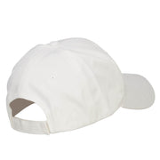 Wavy US American Flag Patched Cotton Cap