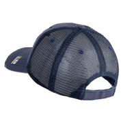 U.S. Army 32nd Infantry Brigade Embroidered Low Profile Special Cotton Mesh Cap - Navy OSFM