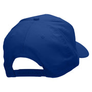 Coach Whistle Embroidered Solid Cotton Twill Pro Style Cap - Royal OSFM