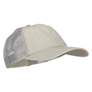 Washed Pigment Dyed Twill Trucker Cap