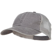 Washed Pigment Dyed Twill Trucker Cap