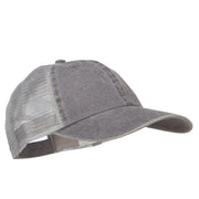 Washed Pigment Dyed Twill Trucker Cap