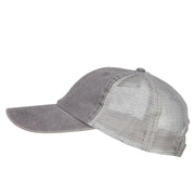 Washed Pigment Dyed Twill Trucker Cap