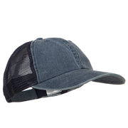 Washed Pigment Dyed Twill Trucker Cap