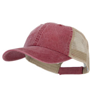 Washed Pigment Dyed Twill Trucker Cap