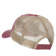 Washed Pigment Dyed Twill Trucker Cap