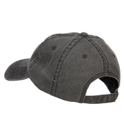 Papi Embroidered Washed Cap