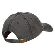 Papi Embroidered Washed Cap