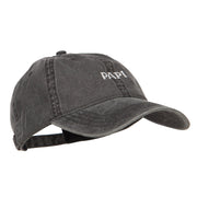 Papi Embroidered Washed Cap