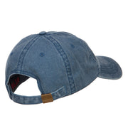 Papi Embroidered Washed Cap